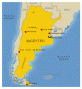 Mappa Argentina 