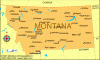 Cartina del Montana 